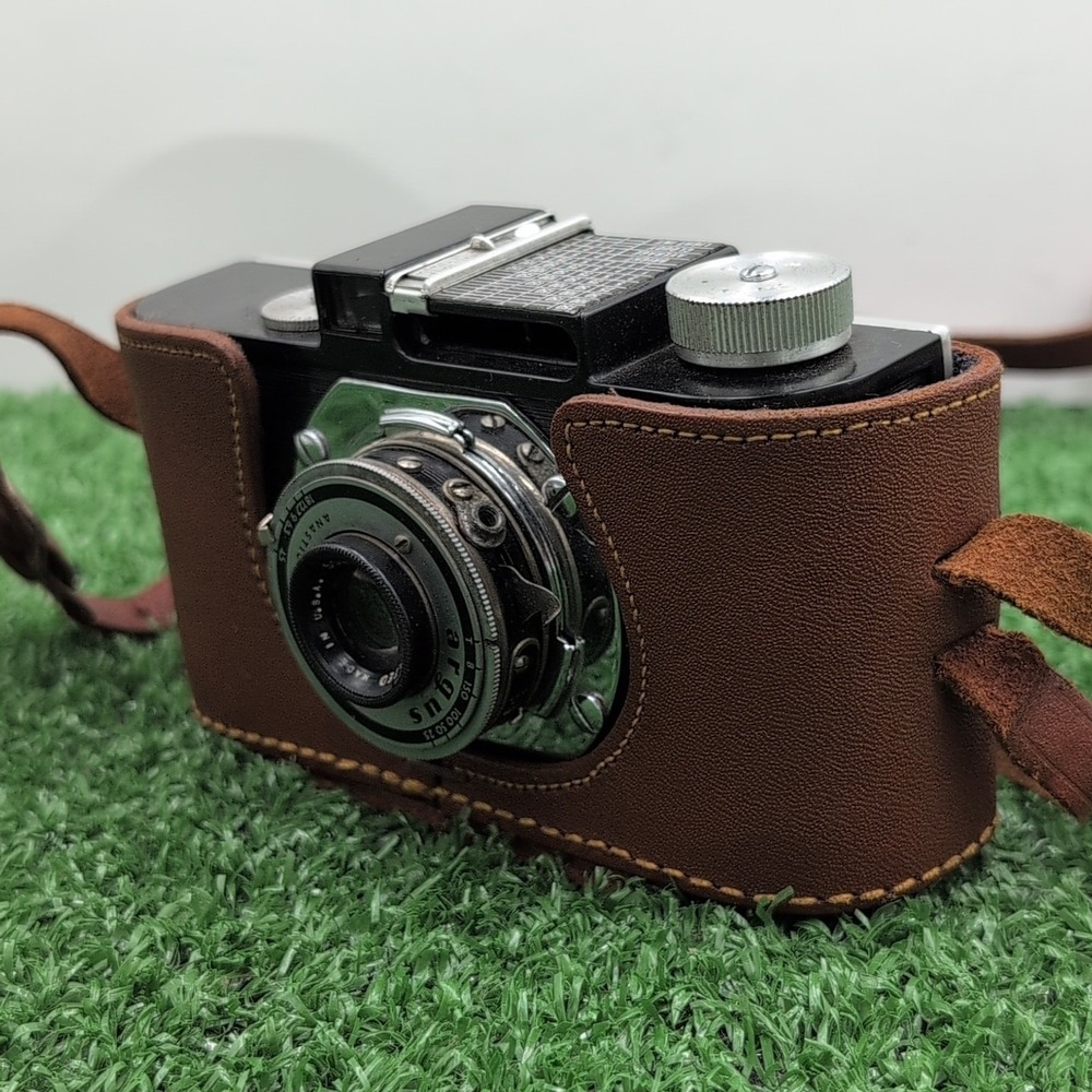 Vintage Argus Camera Anastigmat 50mm 4.5 Coated Made In USA UNTESTED With Cover - Picture 4 of 9